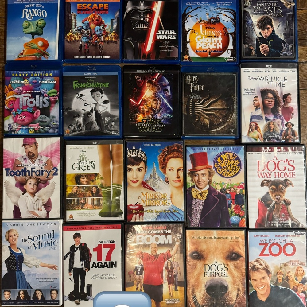 Lot of DVDs
